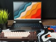 The Dell Alienware X16 R1 looks very sleek and minimalist (Image via Sportskeeda)